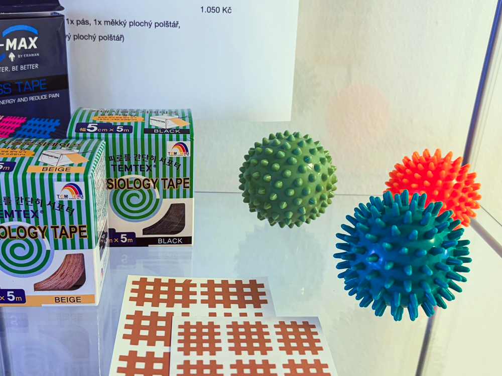 Cvičební pomůcky k prodeji